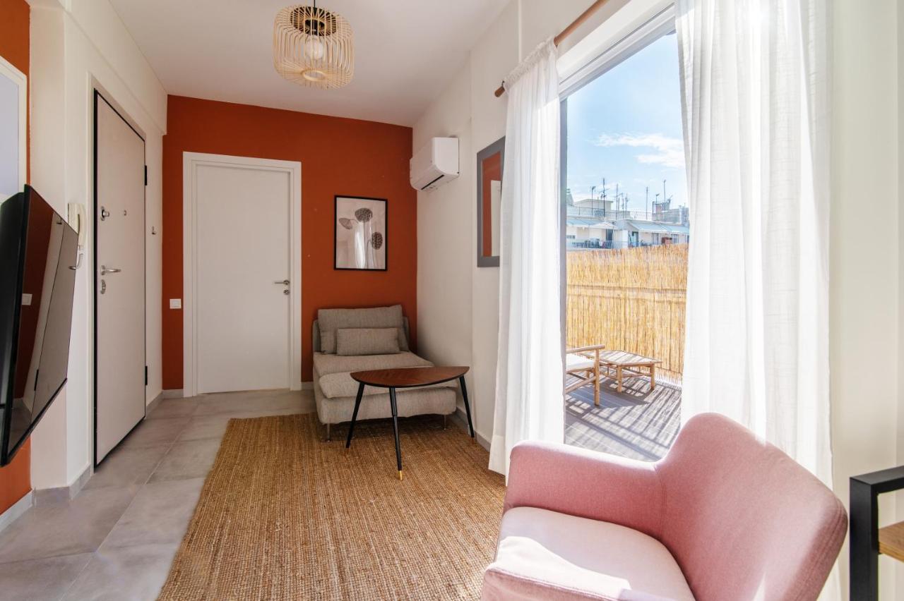אתונה Cosy & Stylish 1-Bedroom Apartment In The Centre מראה חיצוני תמונה